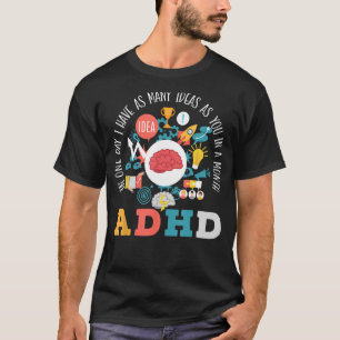 T-shirt Le guerrier du TDAH embrasse la Neurodiversité Sen