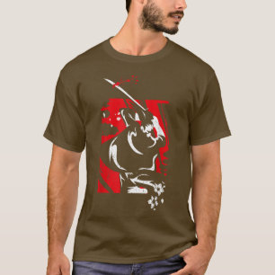 T-shirt Le guerrier fantôme Samurai Anime Manga Bushido (7