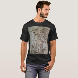 T-shirt Le guerrier Helmetted de Leonardo