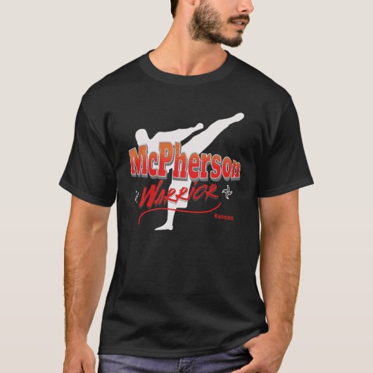 T-shirt Le guerrier McPherson (Devant)