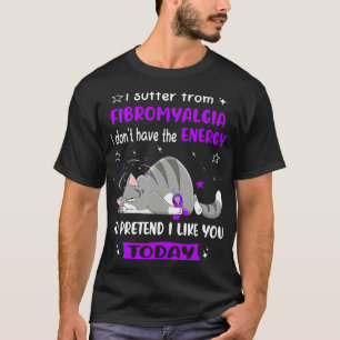 T-shirt Le Guerrier Que Je Souffre De Fibromyalgie