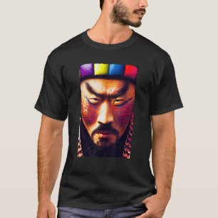 T-shirt Le guerrier samouraï Bushido Samurai Japonais Son