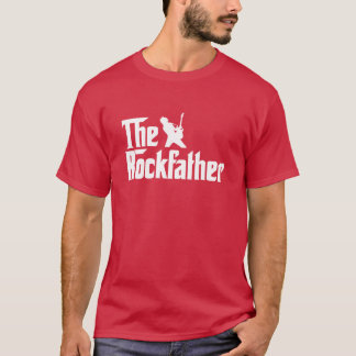 T-shirt Le guitariste du groupe de rock Rockfather Dad gif