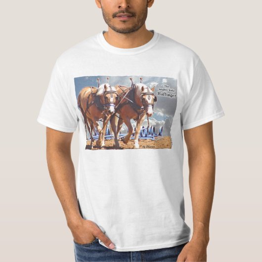 T-shirt Le Haflinger puissant (Devant)