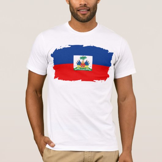 T-shirt Le Haïti (déchiré en lambeaux) (Devant)