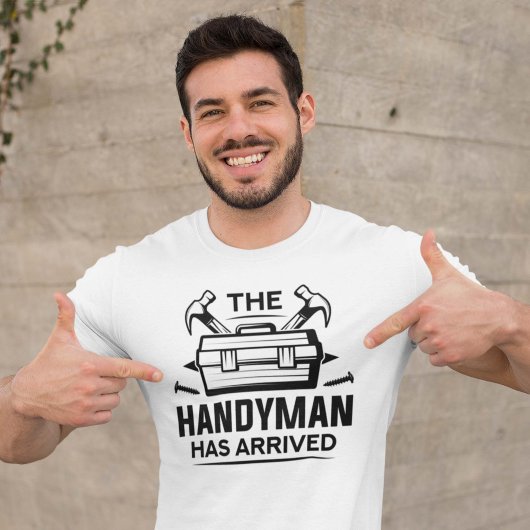 T-shirt Le Handyman Est Arrivé