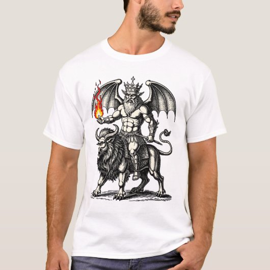 T-shirt Le Héraut Du Chaos Asmodeus (Devant)