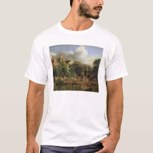 T-shirt Le Herengracht, Amsterdam (huile sur le panneau)