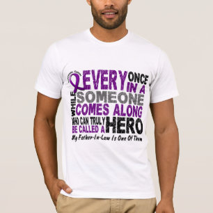 T-shirt Le HÉROS de Cancer pancréatique VIENT LE LONG 1