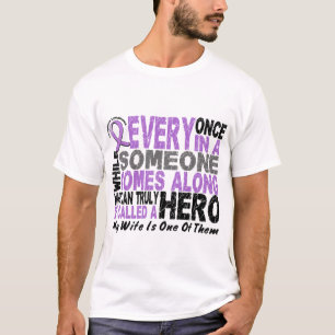 T-shirt Le HÉROS de Hodgkin de lymphome VIENT LE LONG 1