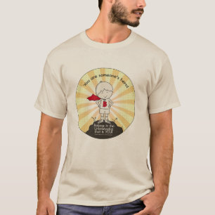 T-shirt Le héros de quelqu'un