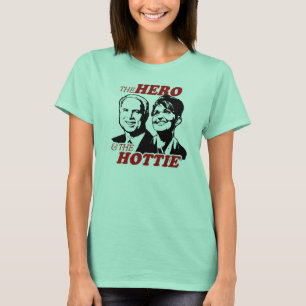 T-shirt Le héros et le Hottie