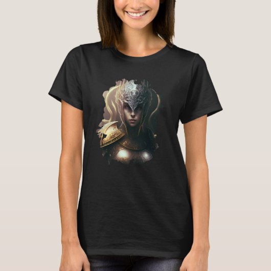 T-shirt Le héros féminin imaginaire (Devant)