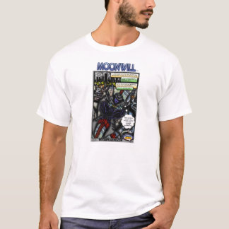 T-shirt Le héros interne présente à Moonwill la page