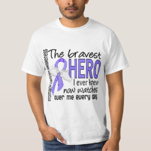 T-shirt Le héros le plus courageux j'ai jamais connu