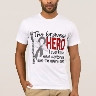 T-shirt Le héros le plus courageux j'ai jamais connu le