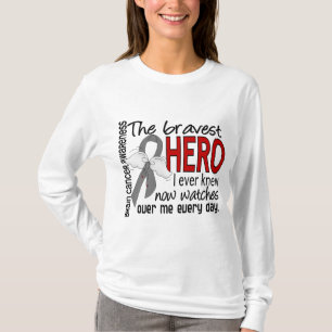 T-shirt Le héros le plus courageux j'ai jamais connu le