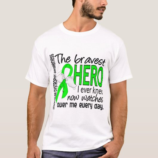 T-shirt Le héros le plus courageux j'ai jamais su la (Devant)