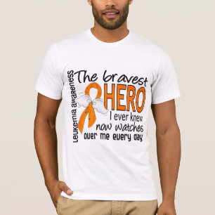 T-shirt Le héros le plus courageux j'ai jamais su la