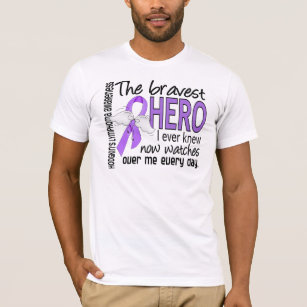 T-shirt Le héros le plus courageux j'ai jamais su la