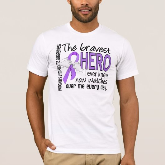 T-shirt Le héros le plus courageux j'ai jamais su la (Devant)