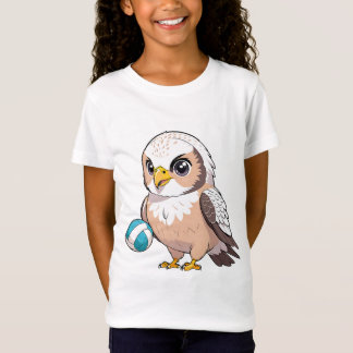 T-Shirt Le hibou et le volleyball amoureux