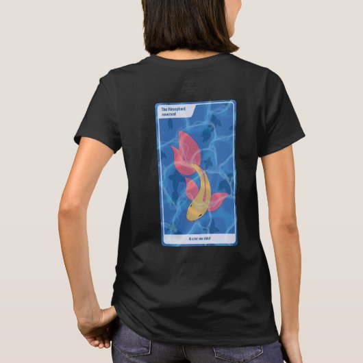 T-shirt Le Hiérophante à l'envers (Dos)