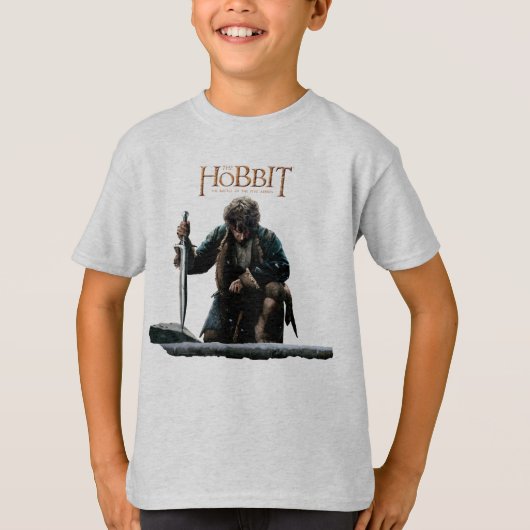 T-shirt Le Hobbit - BILBO BAGGINS™ Poster de film (Devant)
