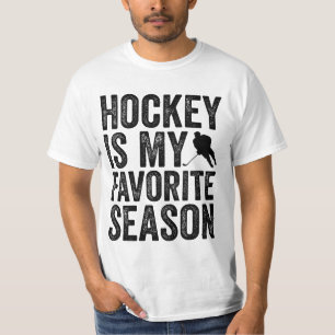 T-shirt Le hockey est ma saison préférée