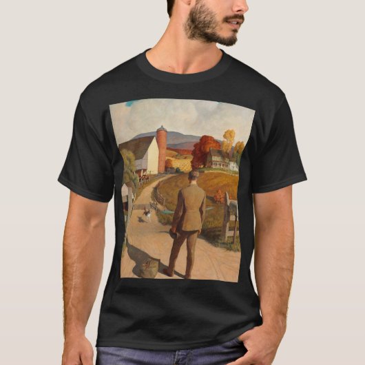 T-shirt Le Homecoming, 1945 par Newell Convers Wyeth (Devant)