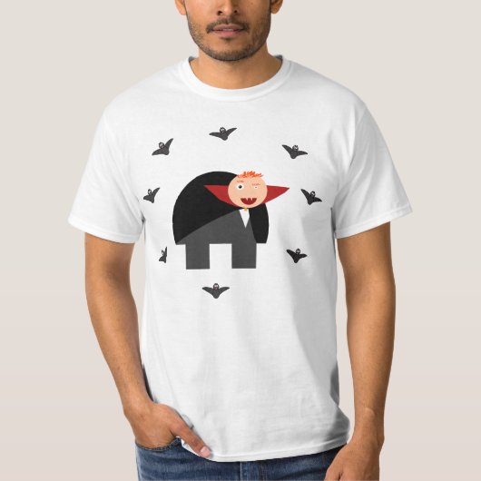 T-shirt Le Hunchback comme un vampire (Devant)