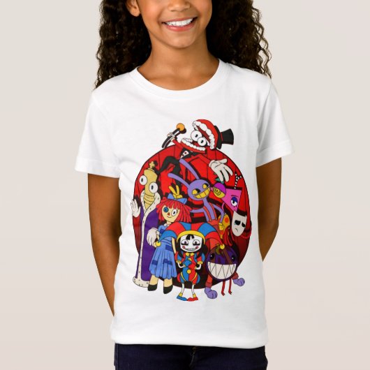 T-Shirt le incroyable cirque numérique complet (Devant)
