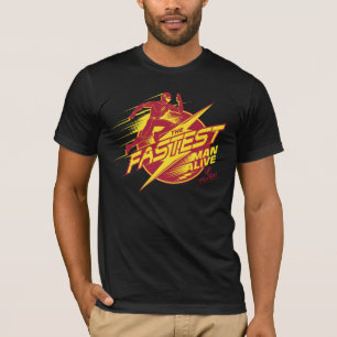 T-shirt Le instantané l'homme le plus rapide vivant