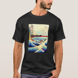 T-shirt Le Japon Vague La Grande Vague Avec Le Mont Fuji I