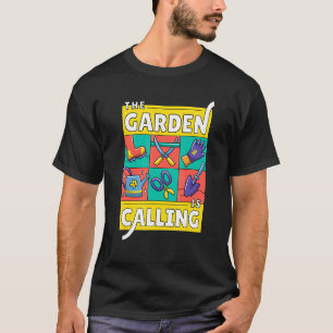 T-shirt Le jardin appel Vêtements Jardinier amateur