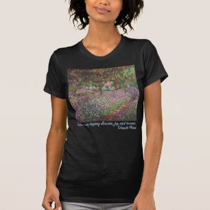 T-shirt Le jardin de l'artiste à Giverny par Claude Monet