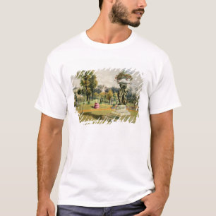 T-shirt Le jardin de terrasse, abbaye de Woburn