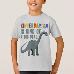 T-shirt Le jardin d'enfants est un peu un dinosaure drôle