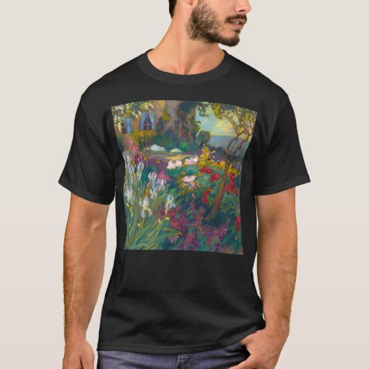 T-shirt Le jardin d'Iris - Robert Antoine Pinchon (Devant)