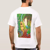 T-shirt Le jardin du surfer (Dos)