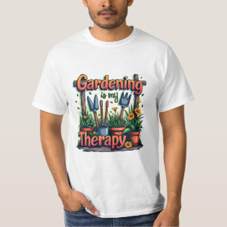 T-shirt Le jardinage est ma thérapie