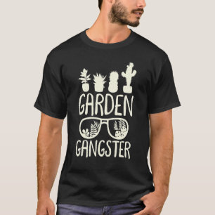 T-shirt Le jardinage est ma thérapie Jardin Gangster Pot P