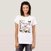 T-shirt Le jardinier papillon dit : (Devant entier)