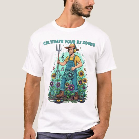 T-shirt Le jardinier sonique (Devant)