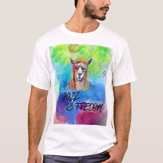 T-shirt Le Jazz c'est la Liberté (Devant)