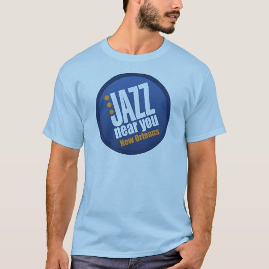 T-shirt Le jazz près de vous des hommes de la (Devant)