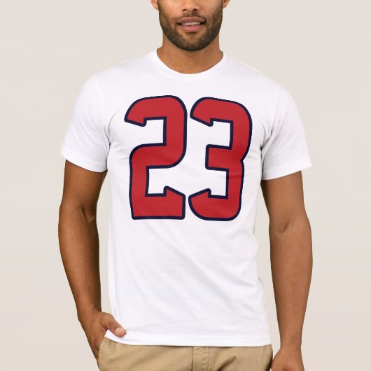T-shirt Le Jersey numéro 23 (Devant)