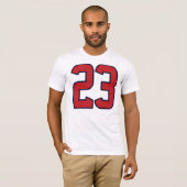 T-shirt Le Jersey numéro 23 (Devant entier)