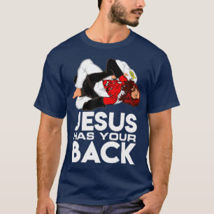 T-shirt Le Jésus chrétien du Jiu Jitsu brésilien a ton Jés