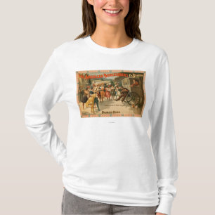 T-shirt Le jeu américain de beautés de Burlesquers 15